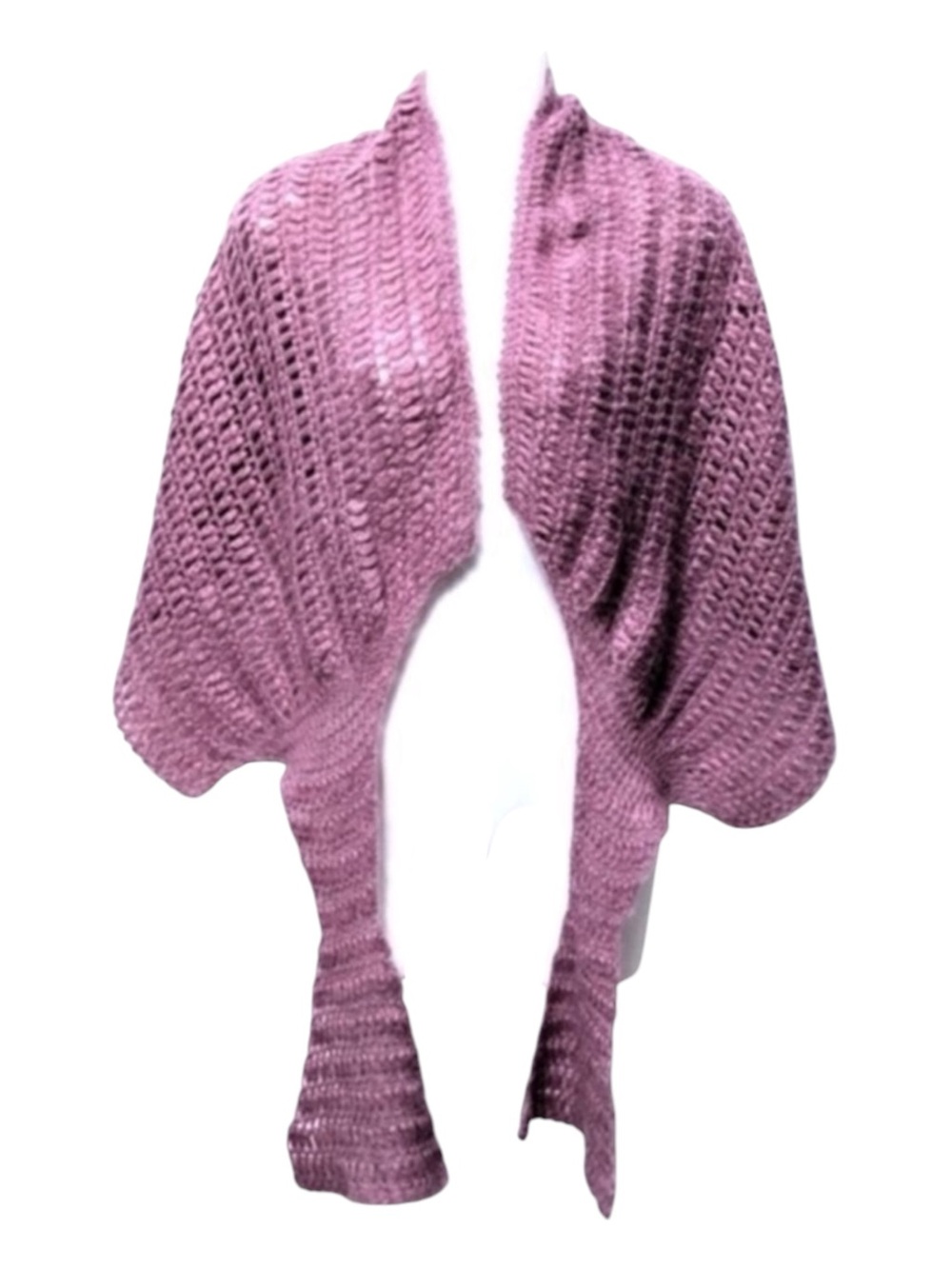 SOFT SURROUNDINGS Mohair Knit Wrap Shrug